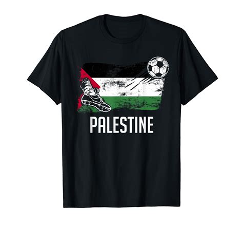Palestine Flag Jersey Palestine Soccer Team Palestine T Shirt