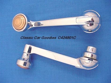 Sell 1941 Chevy Window Handles (2) with Chrome Knobs! in Aurora