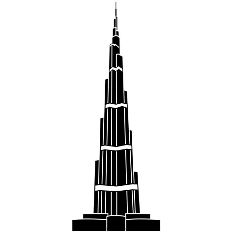 Vector Burj Khalifa Png High Quality Image Png Arts