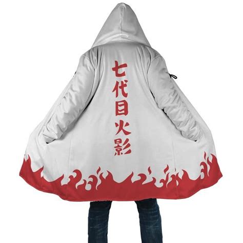 Naruto Seventh Hokage Aop Cloak Cloak Hooded Cloak Seventh Hokage