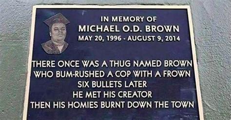 Cops Make Online ‘memorial Mocking Death Of Fergusons Michael Brown