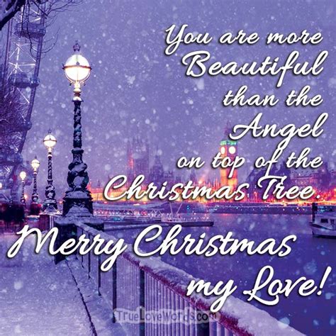 Merry Christmas Wishes For Her True Love Words