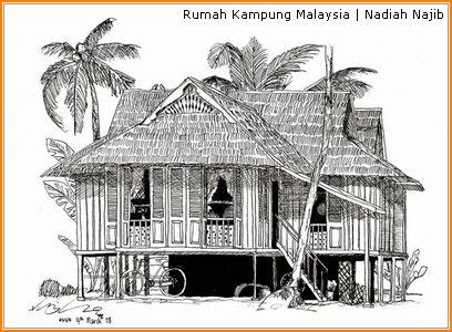 Gambar kartun rumah adat di indonesia. Lukisan Rumah