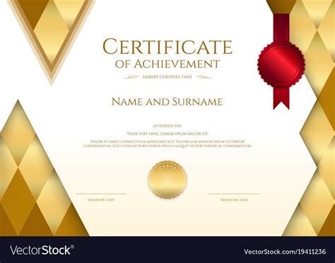 Certificate Border Certificate Design Template Certificate Of