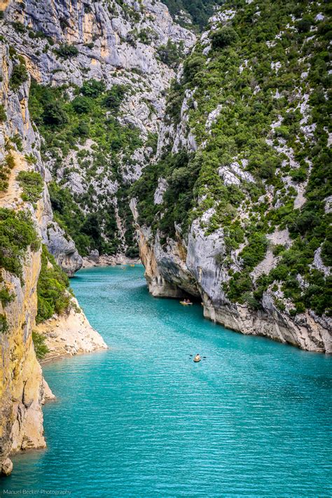 Entrance Of Grand Canyon Du Verdon France