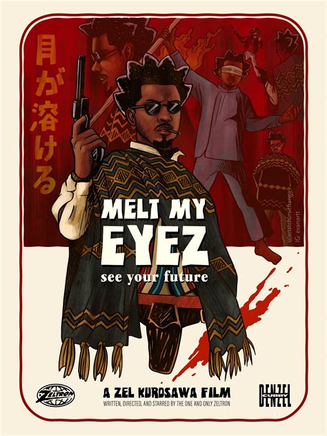 Denzel Curry Melt My Eyez See Your Future Poster By Me Ig Evanartt