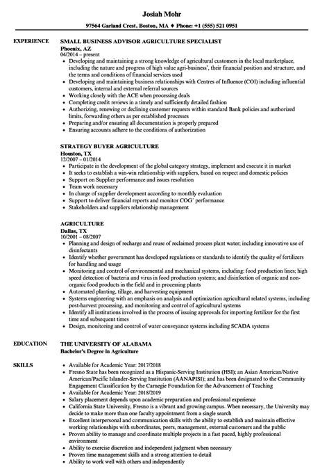 Receive the new product and organize it per brand, category and expiration date. Agriculture Resume Samples Velvet Jobs