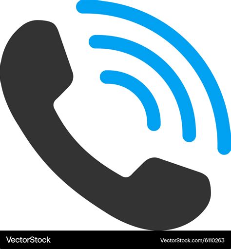 Phone Call Icon Royalty Free Vector Image Vectorstock