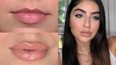 How To Fake Lip Filler With Makeup Youtube
