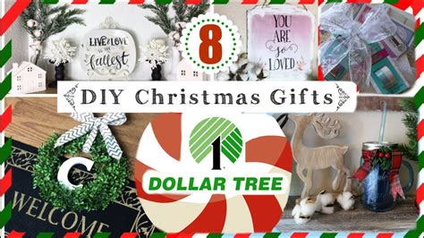 From monogrammed candles to gift baskets, everyone will want these gifts! 8 DOLLAR TREE DIY CHRISTMAS GIFT IDEAS | Cheap Christmas ...