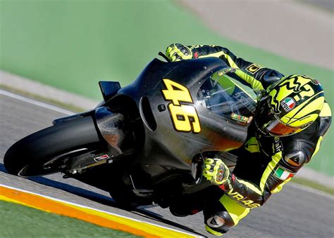 First Shots Of Valentino Rossi On The Ducati Asphalt And Rubber