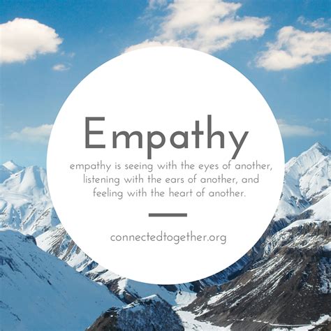 We Need Empathy Connected Together