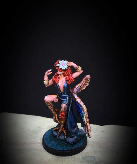 Etherfields Harpy Miniature Painted To Tabletop Standard In Etsy
