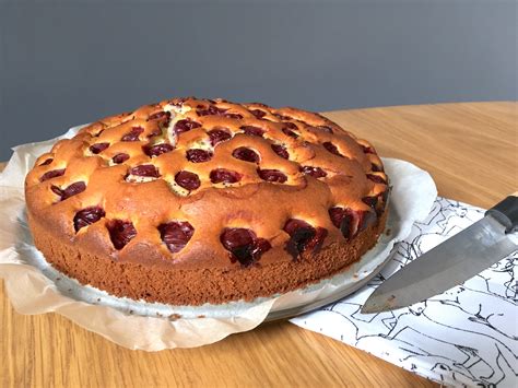 Gâteau aux Cerises et au Mascarpone