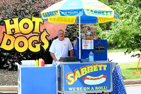 Sabrett Hot Dog Cart Food Trucks In Greenville Sc