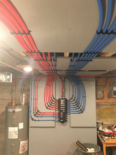 This will protect your water supply system and keep it running effectively. Pex with Manabloc manifold. | Pex plumbing, Diy plumbing ...