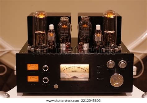 Vacuum Tube Stereo Amplifier Hi End Stock Photo 2212045803 Shutterstock