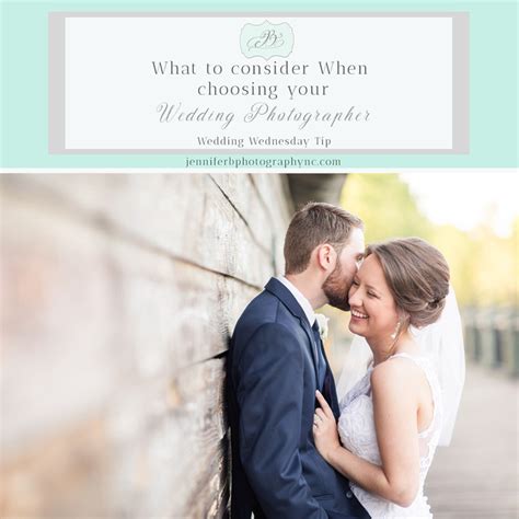 Jennifer B Photography Things To Consider When Choosing Your Wedding