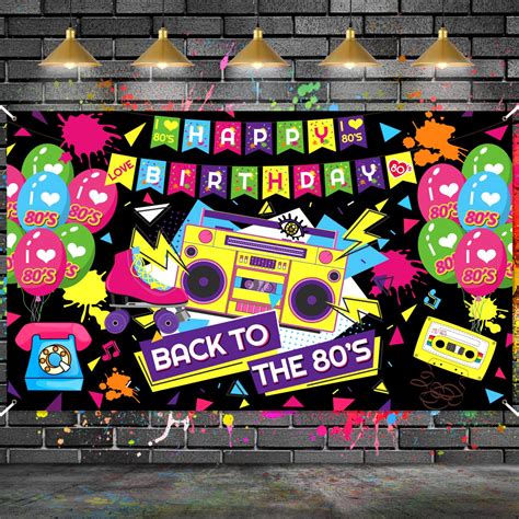 Ultimate Guide To 80s Decorations Party Ideas For A Blast From The Past Party