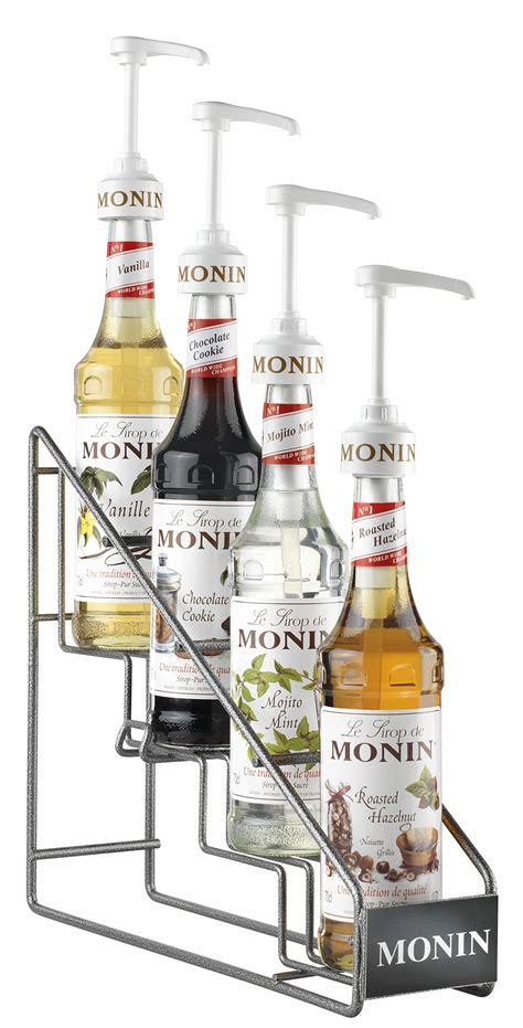 Buy Monin Bottle Rack Rack To Hold X Litre Bottles Of Monin