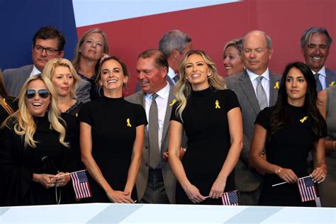 Ryder Cup Wives And Girlfriends Support Us European Teams At Le Golf