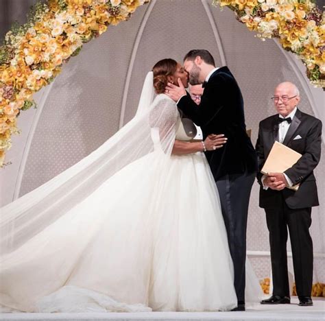 We did not find results for: Serena Williams stuns in a HUGE £2.6million wedding dress as she ties the knot with Reddit co ...