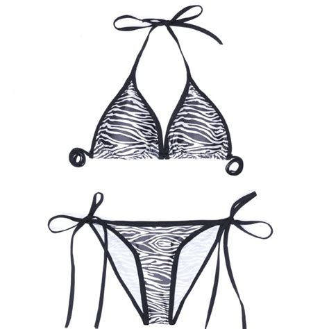 2016 New Hot Summer Bikini Sexy Striped Bikini Swimsuit Beachwear