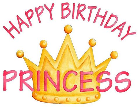 Princesas Imágenes Happy Birthday Princess Princess Birthday Little