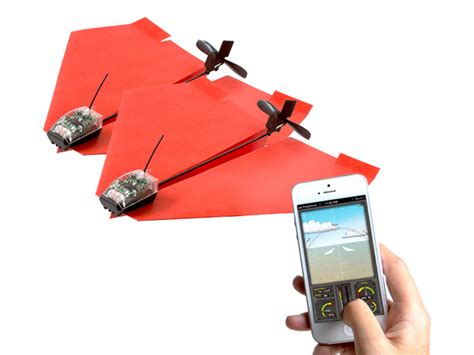 powerup 3 0 smartphone controlled paper airplane 2 pack stacksocial