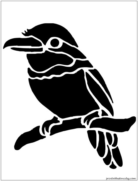 Bird Stencil Printable Bird Stencils Are Used To Create Childrens