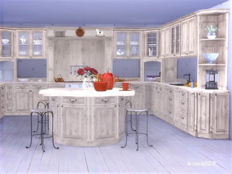 The Sims Resource: Kitchen French Country by Shino KCR • Sims 4 Downloads