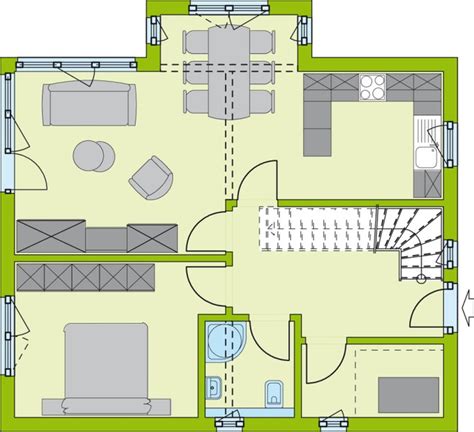 Dort präsentieren 15 anbieter komplett eingerichtete musterhäuser und beantworten fragen rund um das thema „neues eigenheim. Ausbauhäuser von massa haus - COMPLETE 1