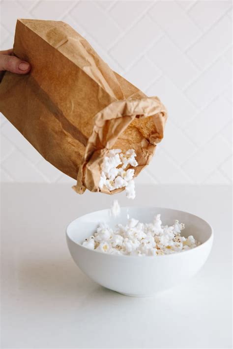 How To Make Popcorn In The Microwave The Kitchn