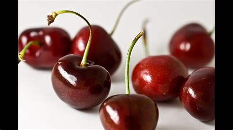 Fresh Cherries Fruits Asmr Mukbang Eating Sounds Youtube