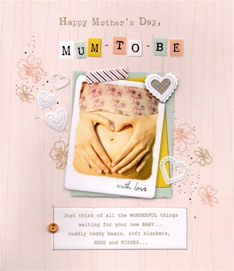 mum to be happy mother s day card cards love kates