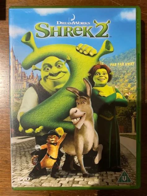 Shrek 2 Dvd 2004 Dreamworks Animated Feature Film Movie 566 Picclick