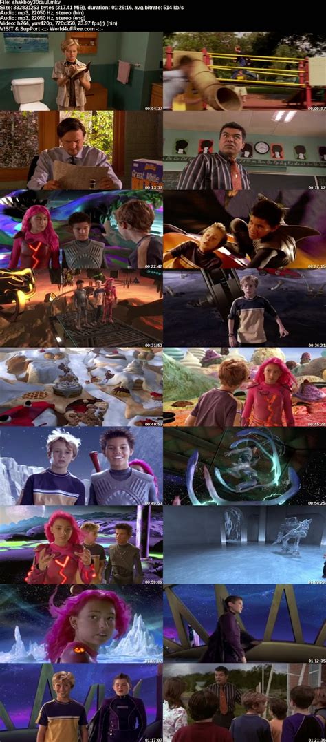 300mb Dual Audio Movies The Adventures Of Sharkboy And Lavagirl 2005