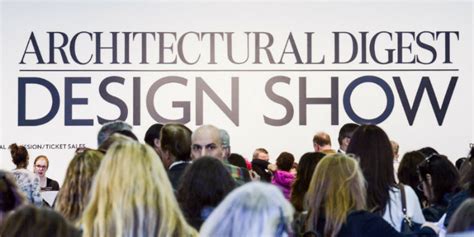 The Architectural Digest Design Show A World Of Design Inspiration