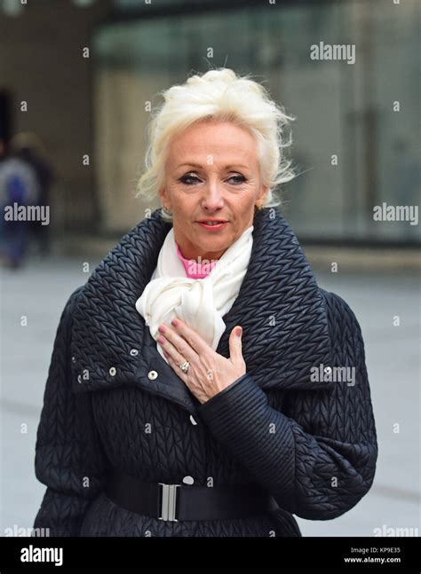 Strictly Come Dancing Contestant Debbie Mcgee Arriving At Bbc Broadcasting House In London For A