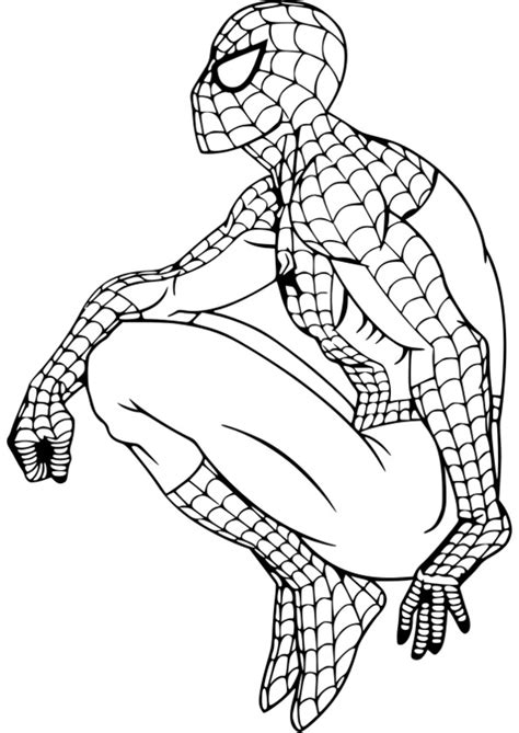 When did the first spider man movie come out? Dessin A Imprimer Spiderman 4 - GreatestColoringBook.com