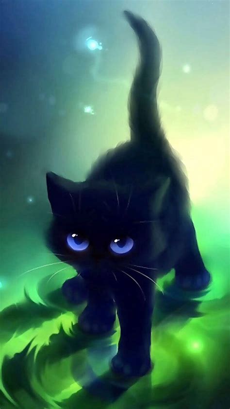 Foto Anime Kucing Lucu