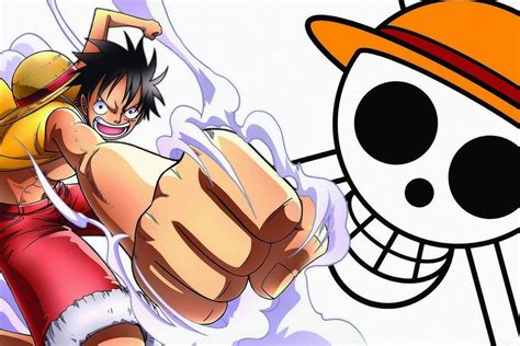 Luffy One Piece Skull Anime Poster One Piece Luffy One Piece