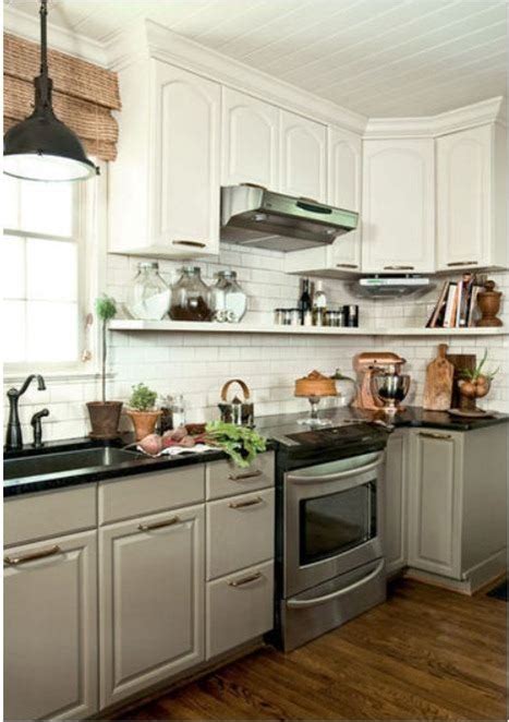 Postwar construction meets prewar charm in victoria | kitchen. Upper Lower versus Inner Outer | Centsational Girl
