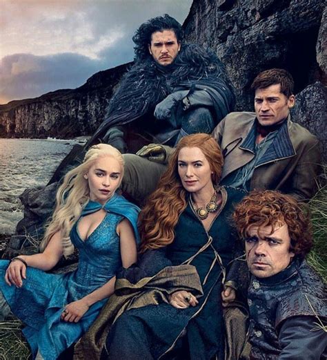 Jon Jaime Daenerys Cersei Y Tyrion Game Of Thrones Cast Actors Annie Leibovitz
