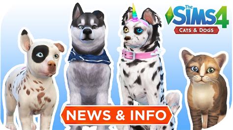 The Sims 4 Cats And Dogs — 25 New Create A Pet Screenshots