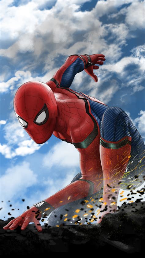 The wallpaper trend is going strong. 1440x2560 Spiderman Art New 2019 Samsung Galaxy S6,S7 ...