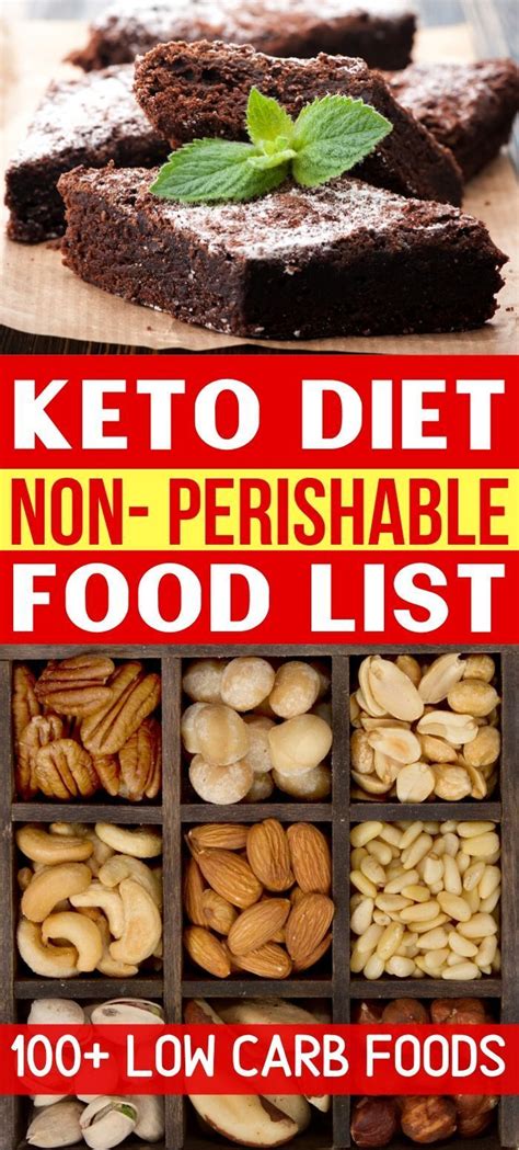 If something you buy isn't on the list, just write it in. Keto Non-Perishable Food List: 120+ Low Carb Foods - Savvy ...