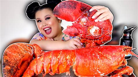 Giant 15 Pound Lobster Mukbang 먹방 Eating Show Youtube