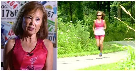 record breaking runner is 71years old and still running marathons
