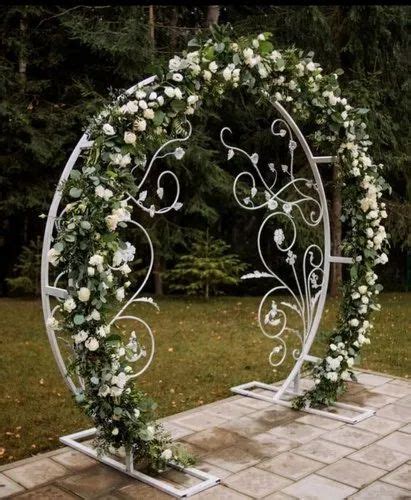 White Iron Wedding Decoration Item at Rs 5000 in Saharanpur | ID